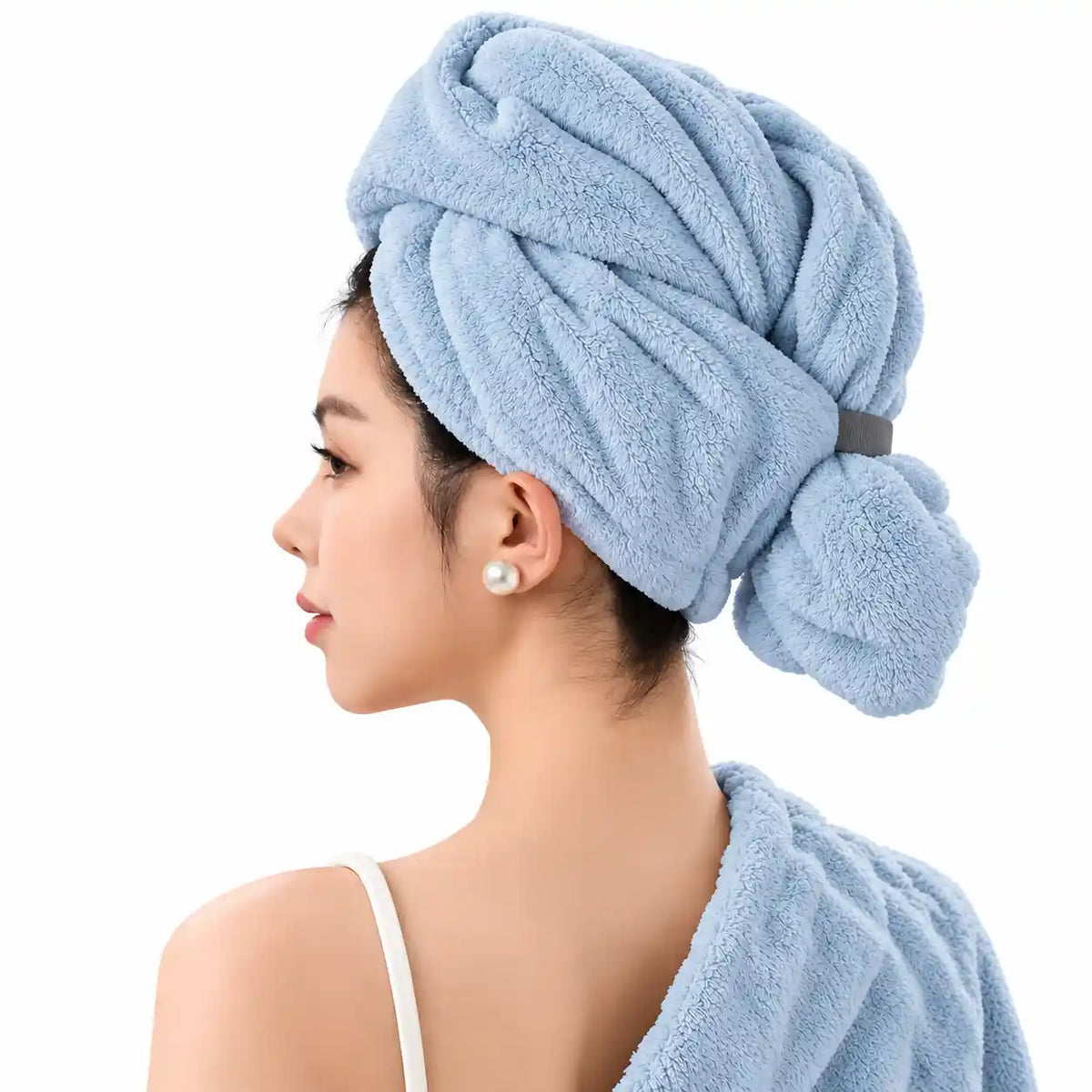 Ultra Absorbent Fast-Drying Hair Turban