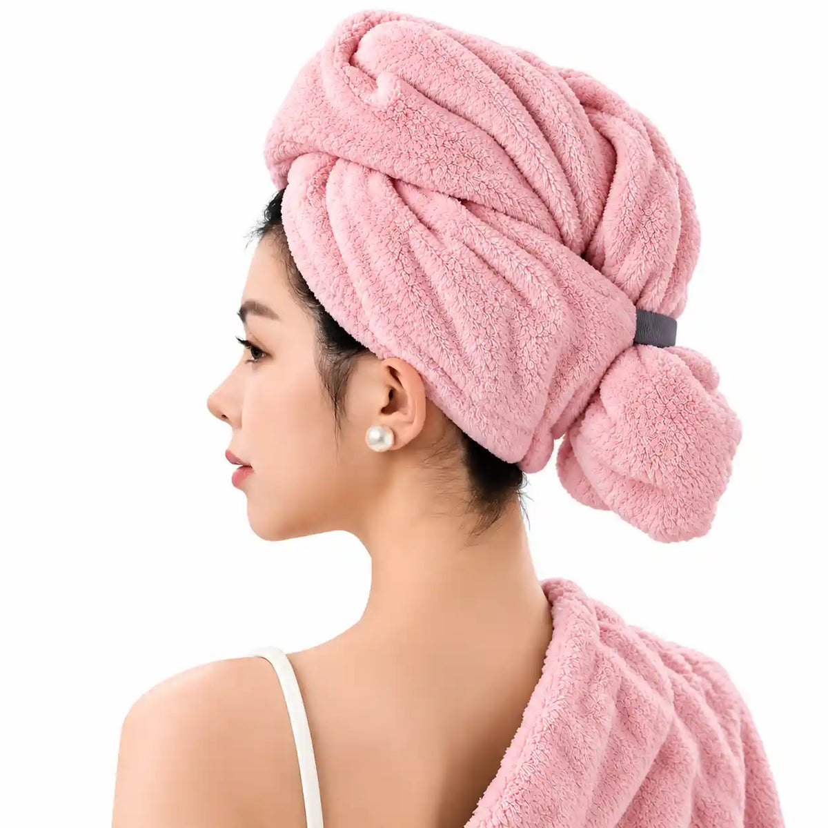 Ultra Absorbent Fast-Drying Hair Turban
