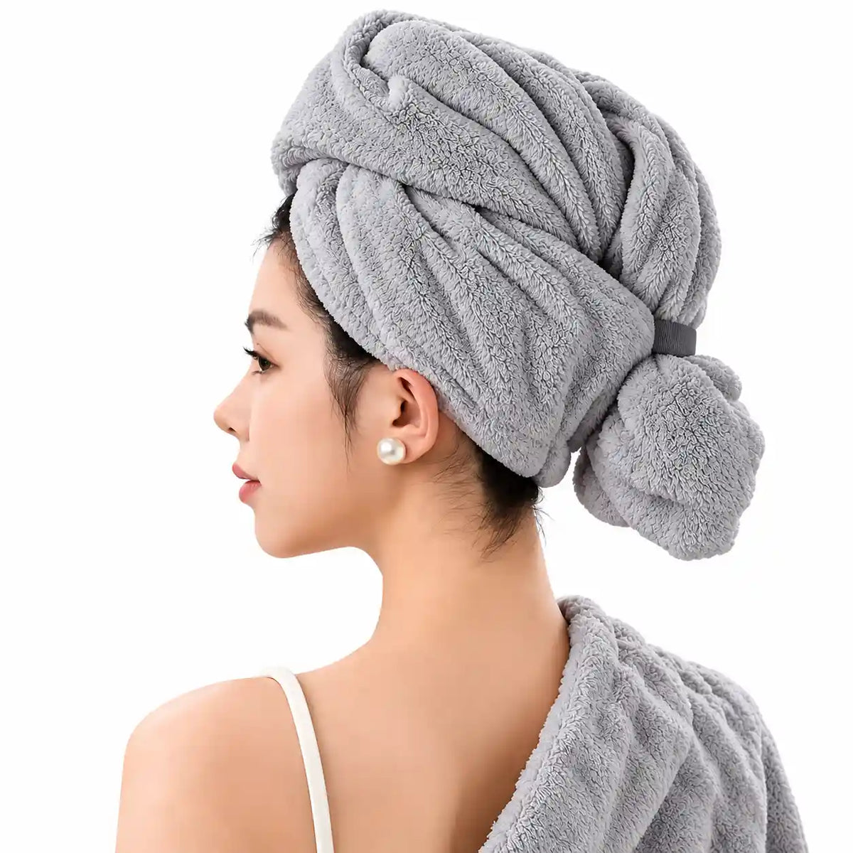 Ultra Absorbent Fast-Drying Hair Turban