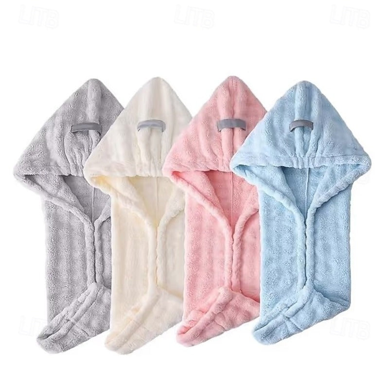 Ultra Absorbent Fast-Drying Hair Turban